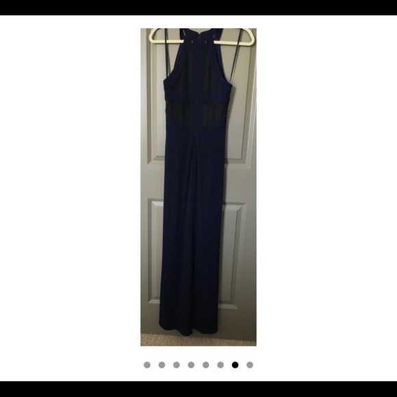 Laundry by Shelli Segal Navy Gown - Picture 7 of 8